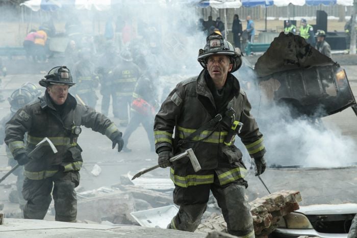 Chicago Fire : Fotos David Eigenberg, Christian Stolte