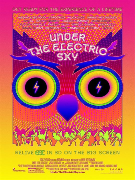 EDC 2013: Under the Electric Sky : Poster