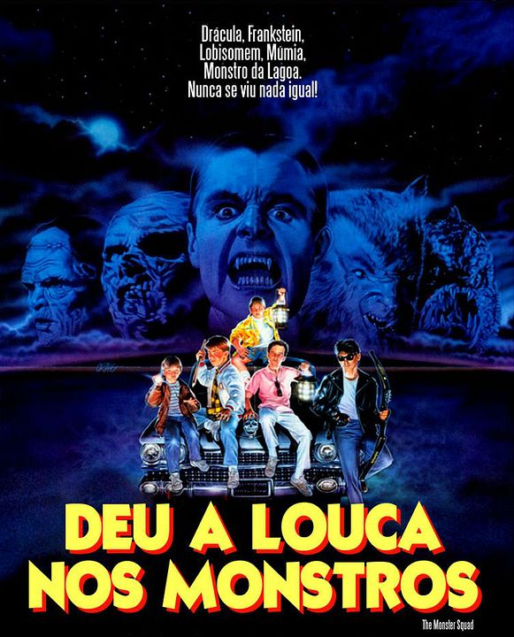 Deu a Louca nos Monstros : Poster