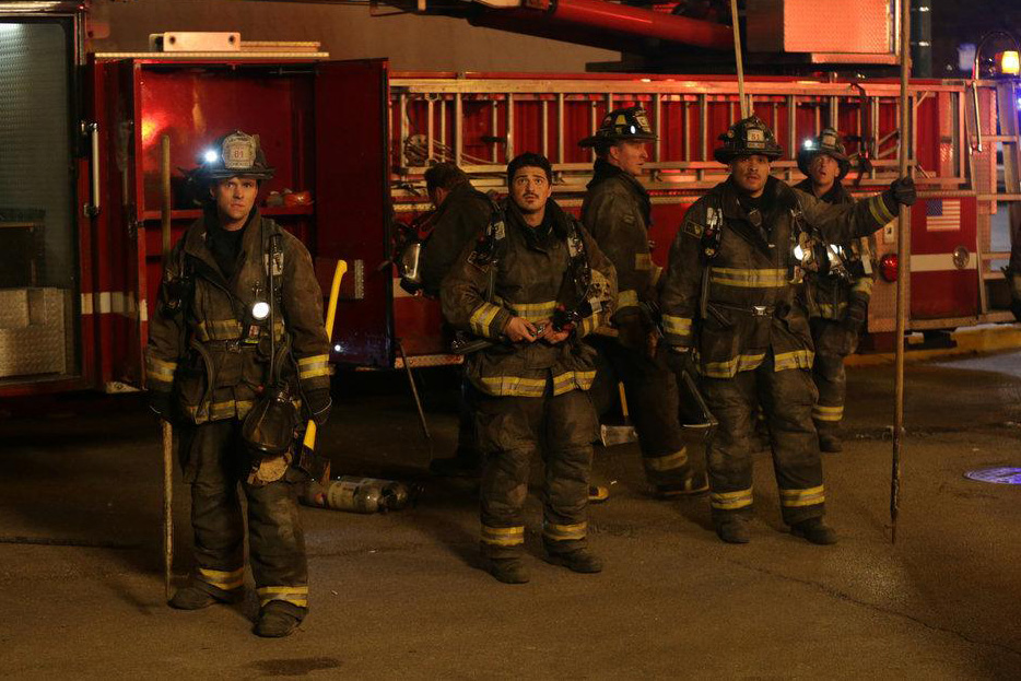 Chicago Fire : Fotos David Eigenberg, Jesse Spencer