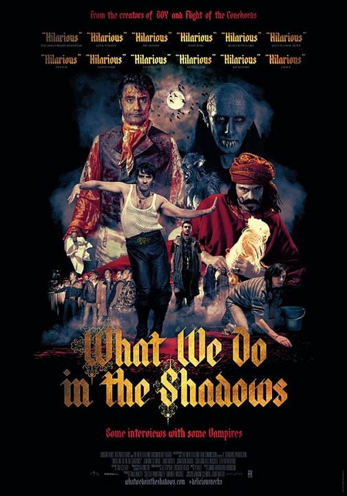 O Que Fazemos nas Sombras : Poster
