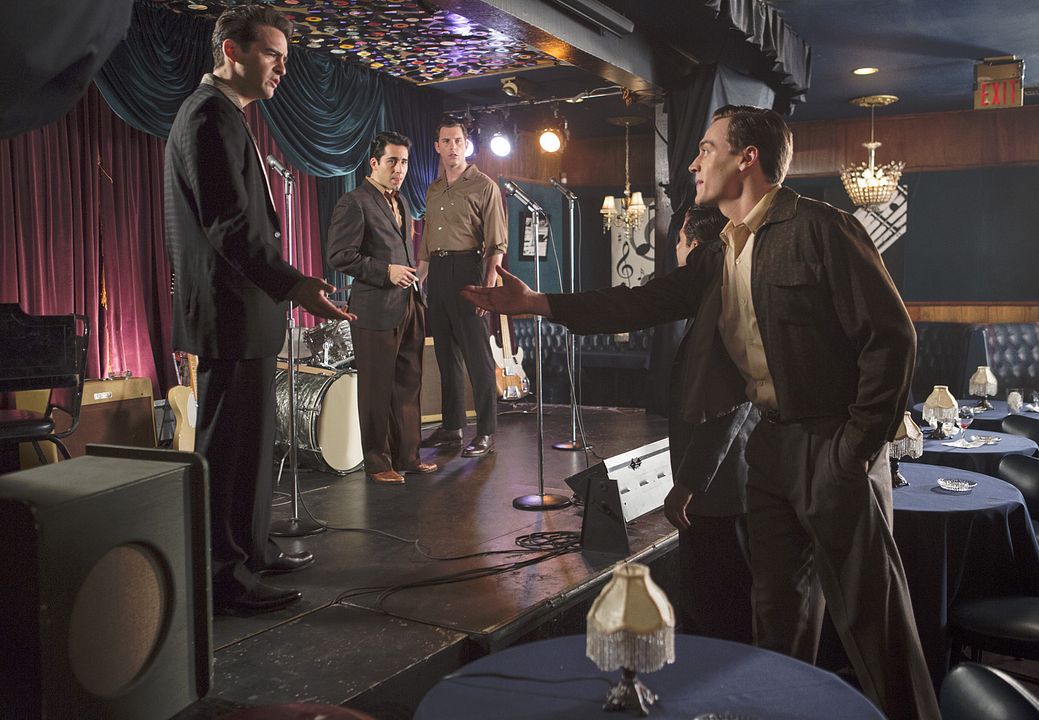 Jersey Boys: Em Busca da Música : Fotos Michael Lomenda, John Lloyd Young, Vincent Piazza, Erich Bergen