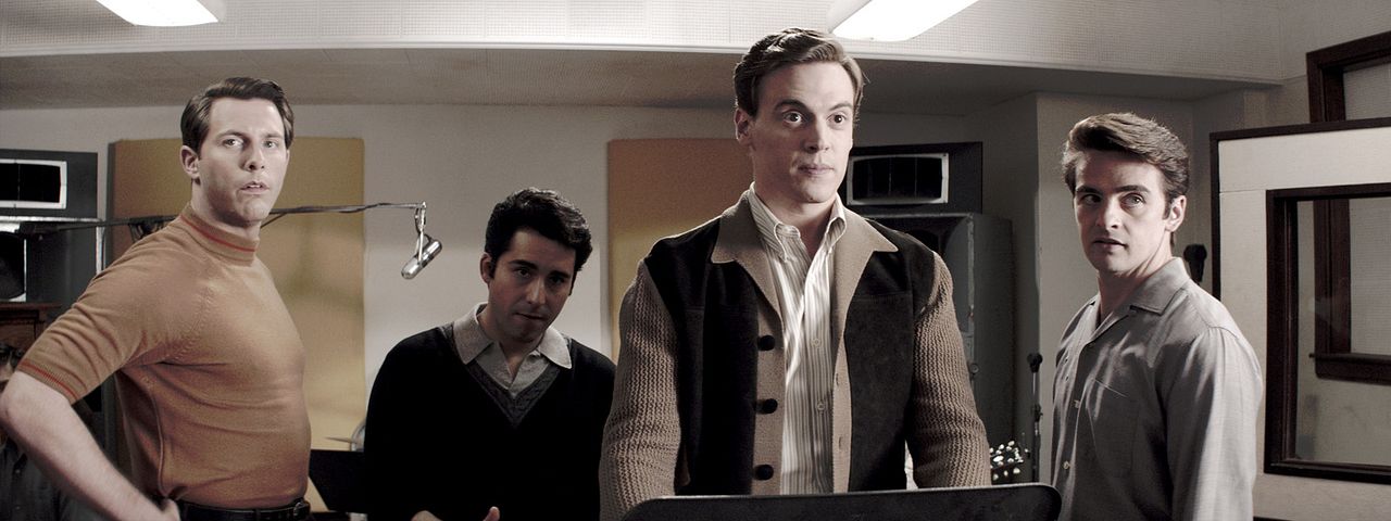 Jersey Boys: Em Busca da Música : Fotos Michael Lomenda, John Lloyd Young, Vincent Piazza, Erich Bergen