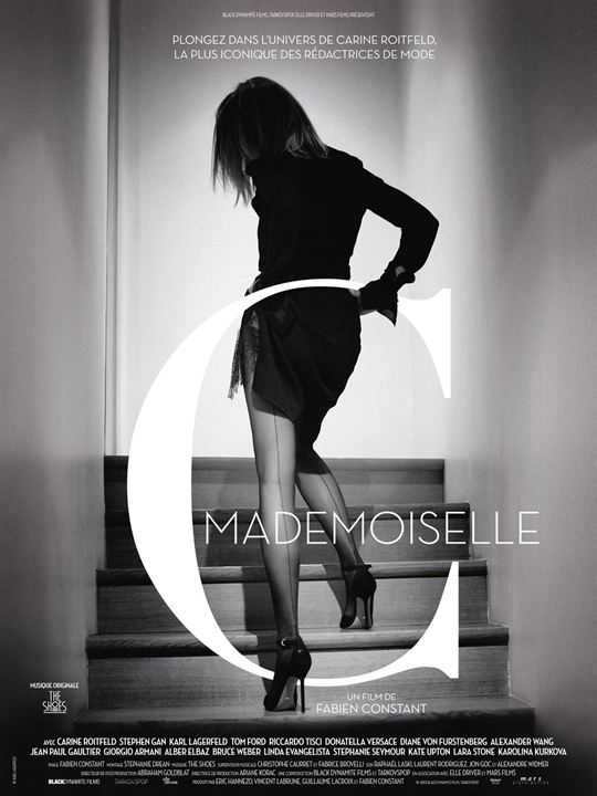 Carine Roitfeld, Mademoiselle Vogue : Poster