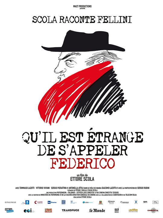 Que Estranho Chamar-se Federico - Scola Conta Fellini : Poster