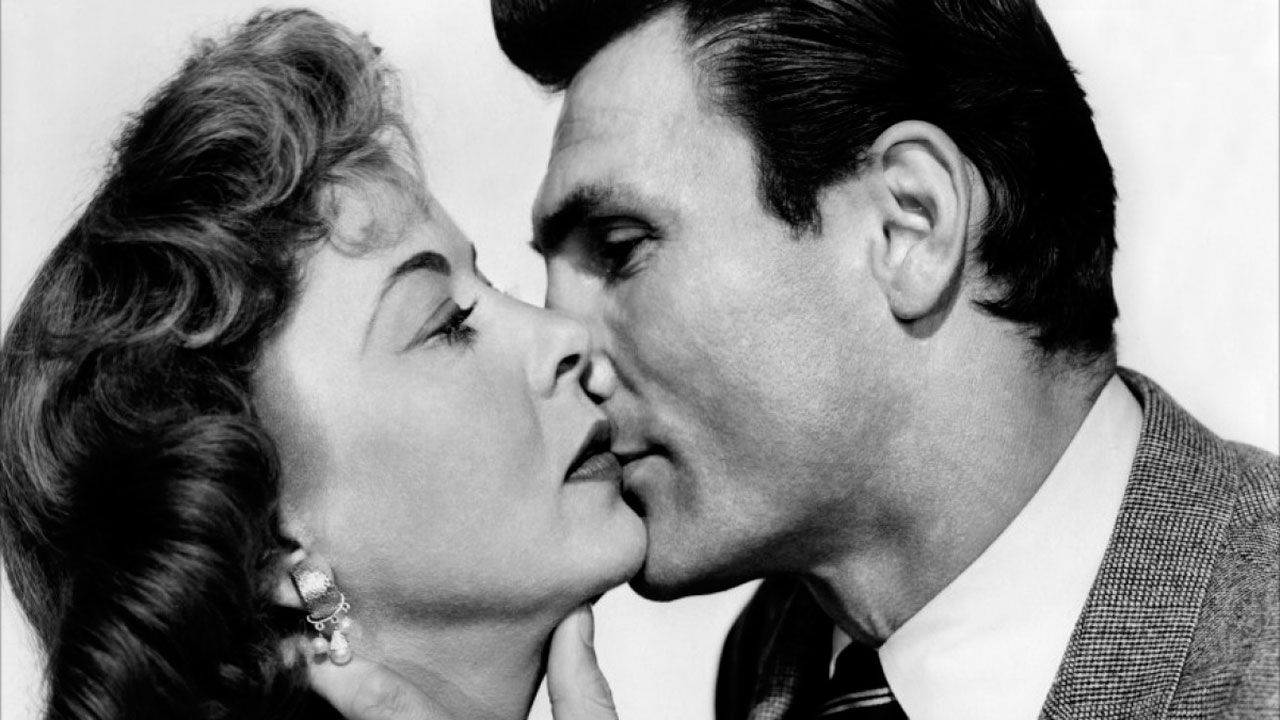 Fotos Ida Lupino, Jack Palance, Robert Aldrich