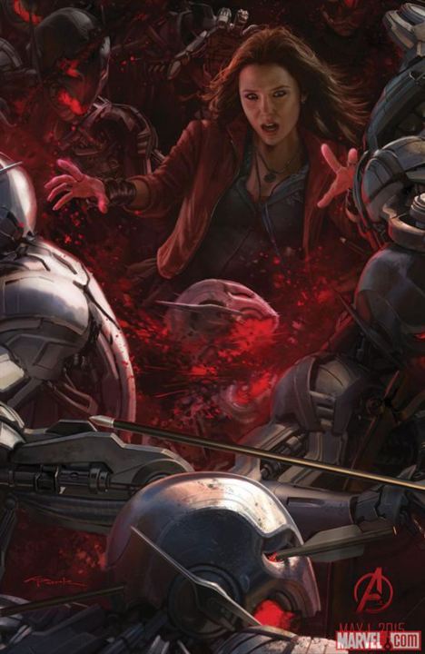 Vingadores: Era de Ultron : Revista Elizabeth Olsen