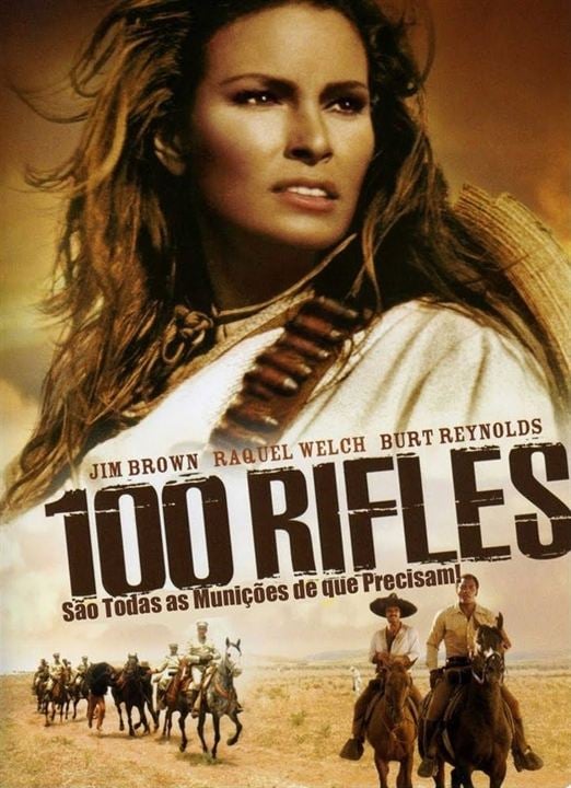 100 Rifles : Poster