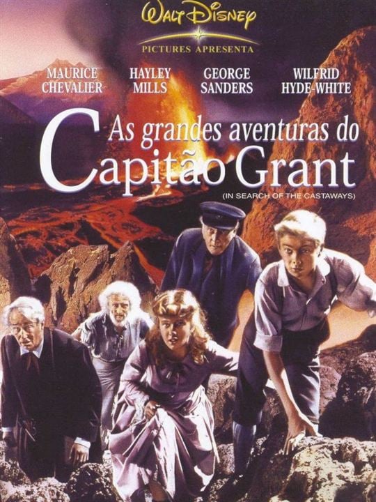 As Grandes Aventuras do Capitão Grant : Poster