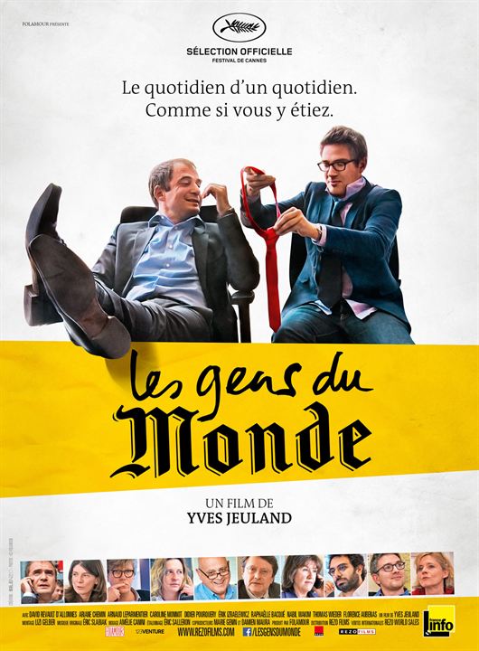 Les gens du Monde : Poster