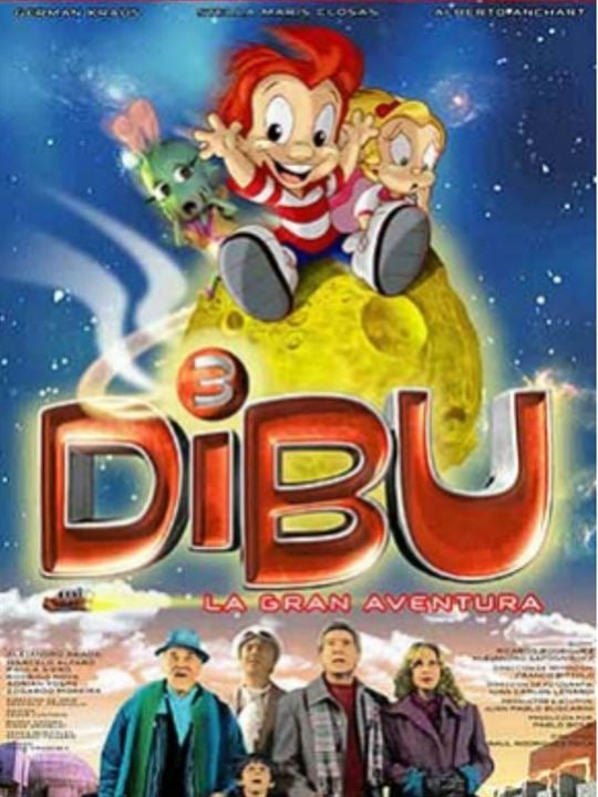 Dibu 3: A Grande Aventura : Poster