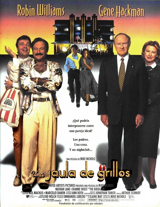 The Birdcage - A Gaiola das Loucas : Poster