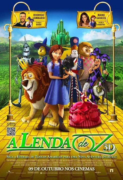 A Lenda de Oz : Poster