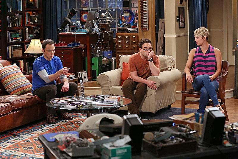 The Big Bang Theory : Fotos Jim Parsons, Johnny Galecki, Kaley Cuoco