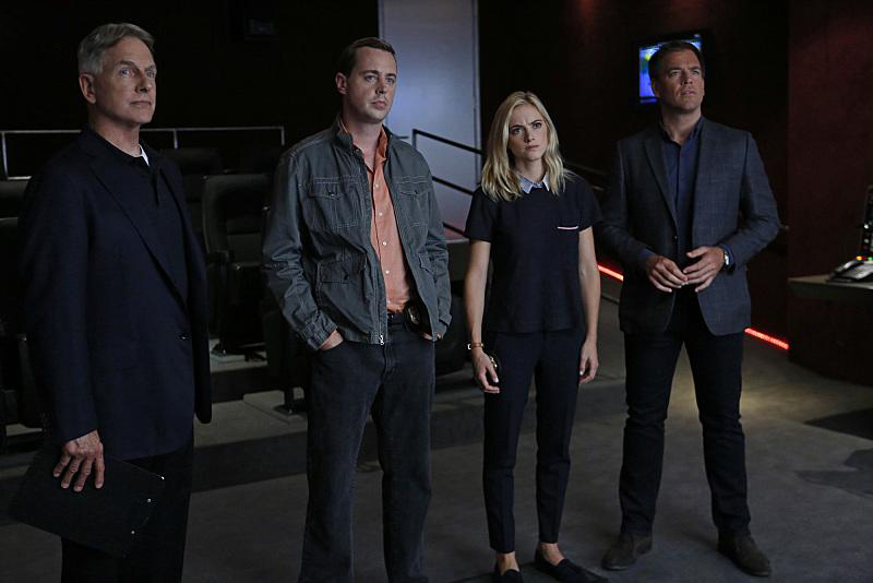 NCIS : Fotos Emily Wickersham, Michael Weatherly, Mark Harmon, Sean Murray