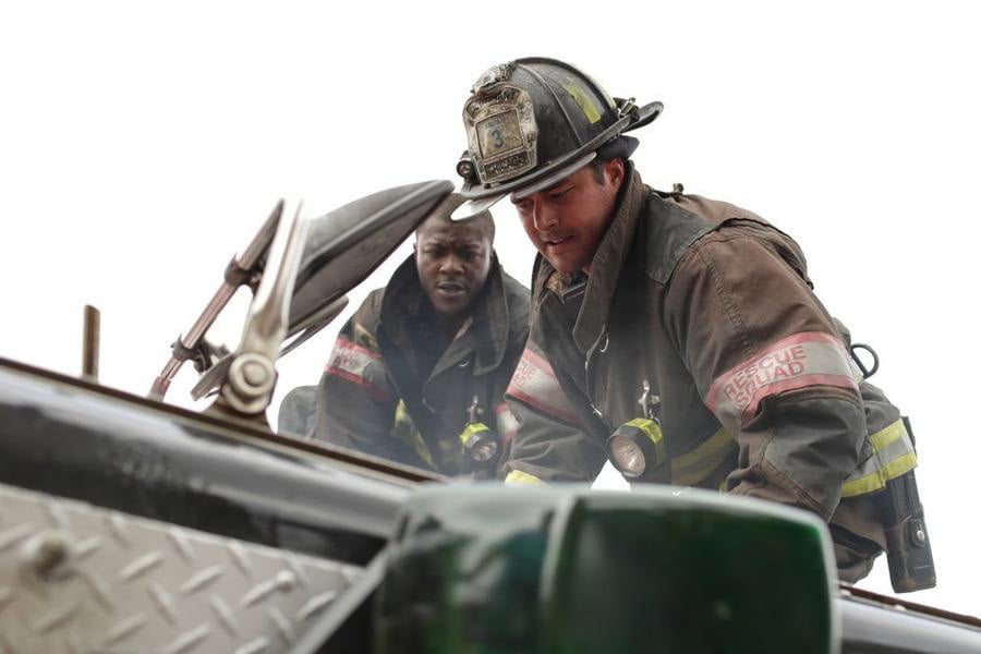 Chicago Fire : Fotos Edwin Hodge, Taylor Kinney