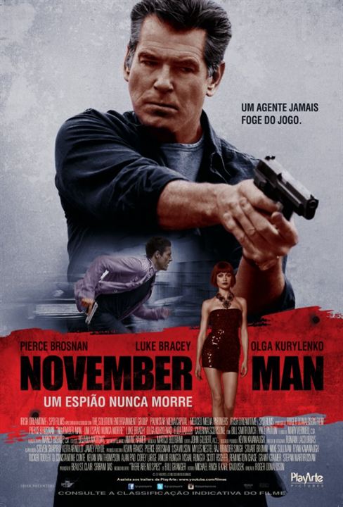 November Man - Um Espião Nunca Morre : Poster