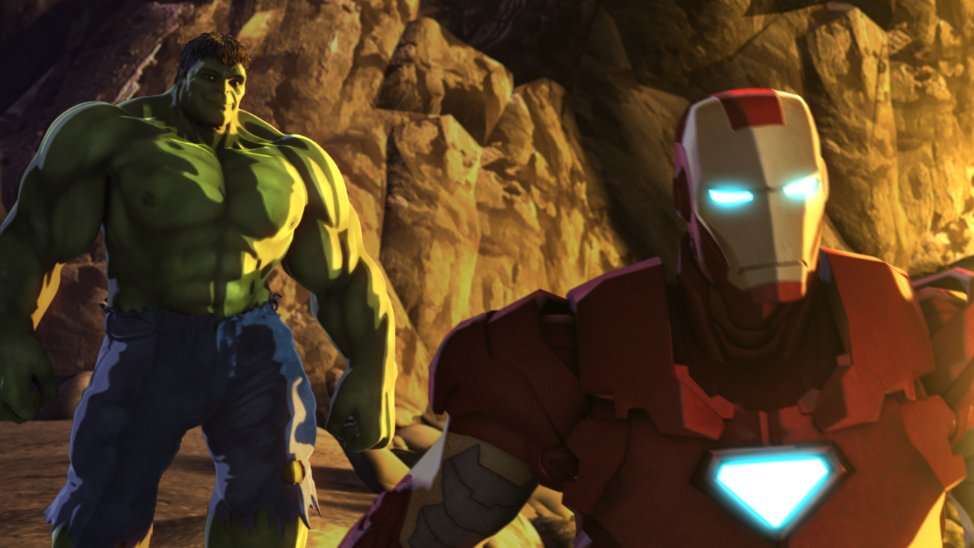 Homem de Ferro e Hulk - Super-Heróis Unidos : Fotos