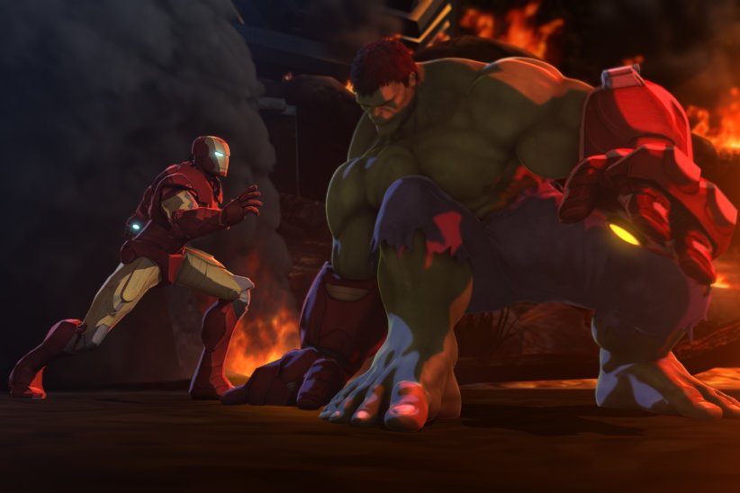 Homem de Ferro e Hulk - Super-Heróis Unidos : Fotos