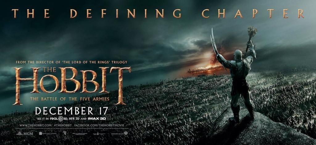 O Hobbit: A Batalha dos Cinco Exércitos : Poster