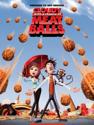 Cloudy With a Chance of Meatballs : Poster