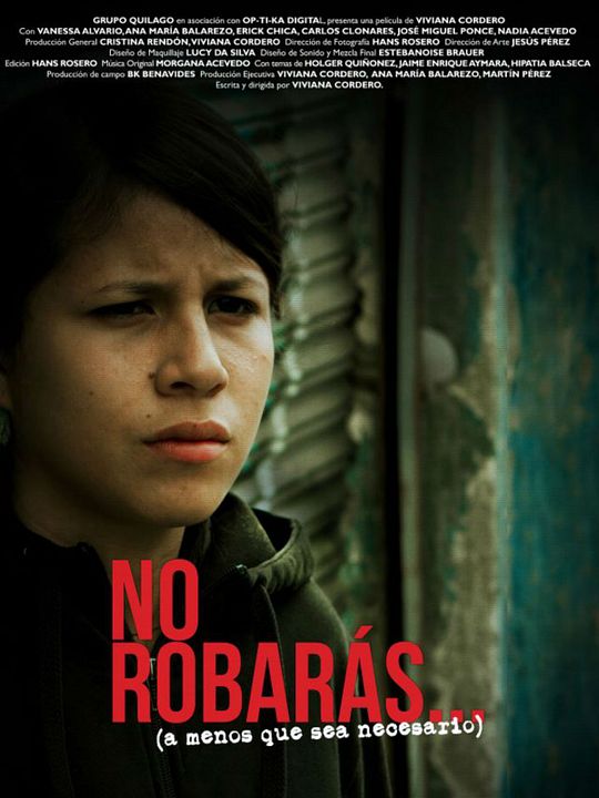Não Roubarás… A Menos Que Seja Necessário : Poster