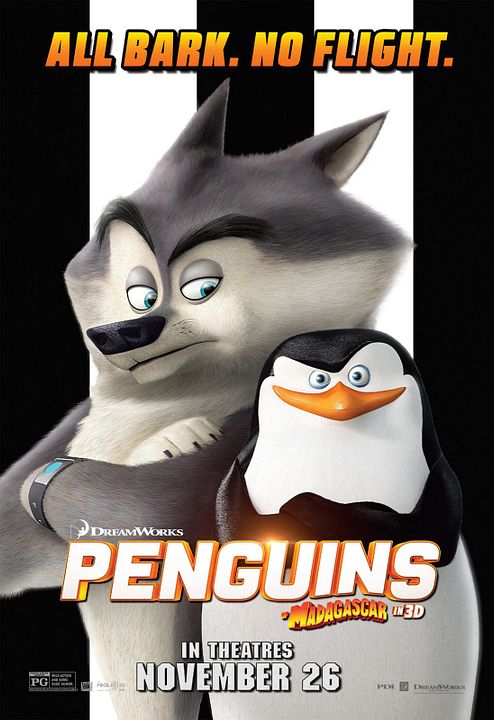 Os Pinguins de Madagascar : Poster