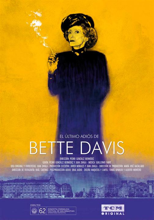 El último adiós de Bette Davis : Poster