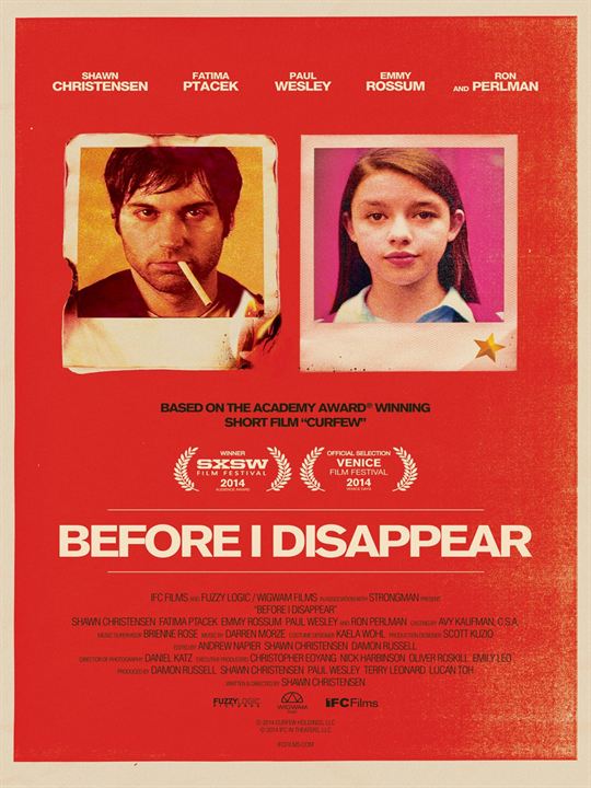 Before I Disappear : Poster