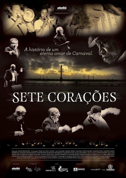 Sete Corações : Poster