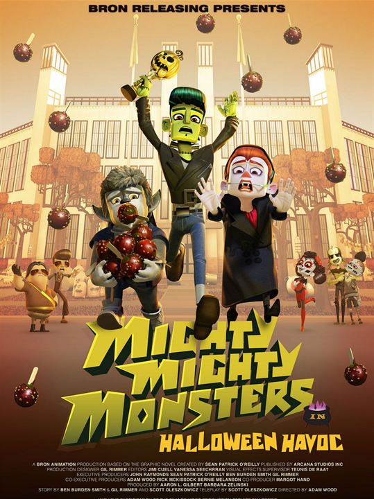 Mighty Mighty Monsters: Halloween Havoc : Poster