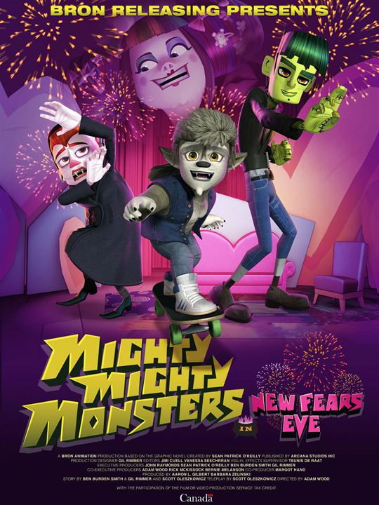 Mighty Mighty Monsters: New Fears Eve : Poster