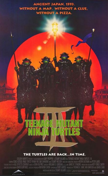 As Tartarugas Ninja III : Poster