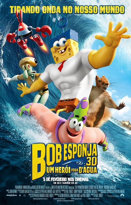 Bob Esponja - Um Herói Fora D'Água : Poster