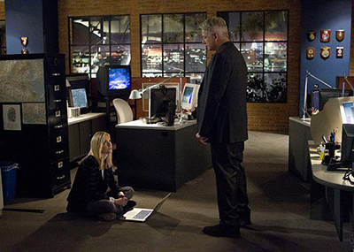 NCIS : Fotos Emily Wickersham, Mark Harmon