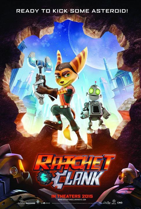 Heróis da Galáxia: Ratchet e Clank : Poster