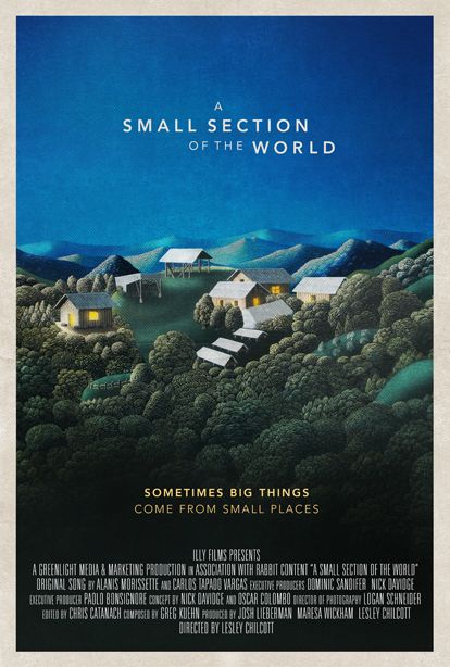A Small Section of the World : Poster