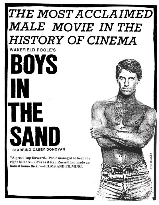 Boys in the Sand : Poster