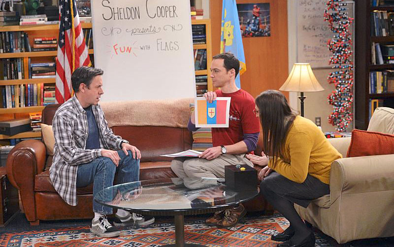 The Big Bang Theory : Fotos John Ross Bowie, Mayim Bialik, Jim Parsons