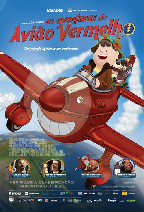 As Aventuras do Avião Vermelho : Poster
