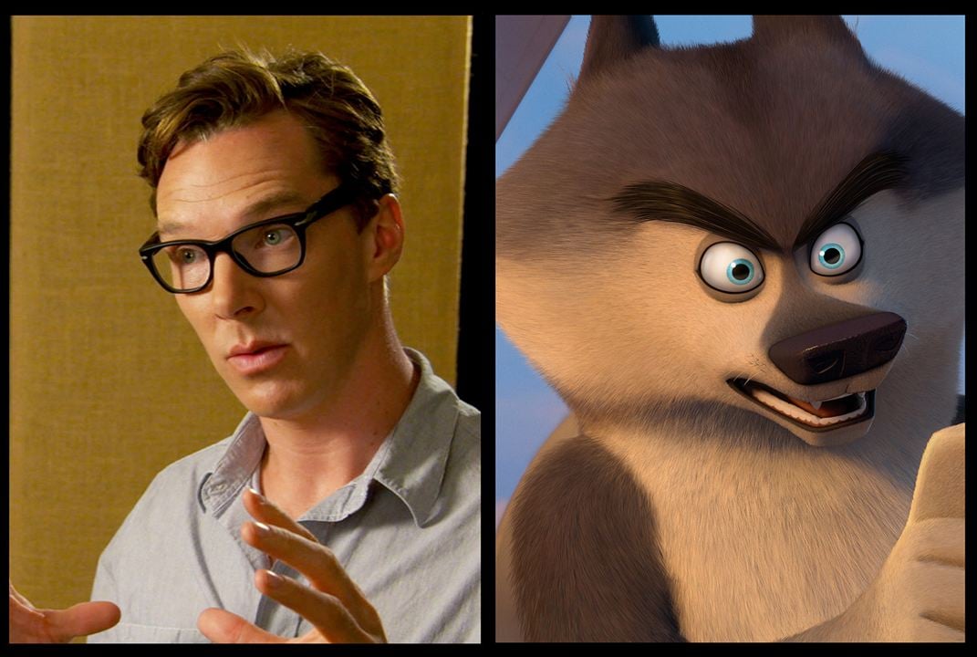 Os Pinguins de Madagascar : Revista Benedict Cumberbatch