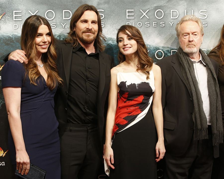 Êxodo: Deuses e Reis : Revista Christian Bale, María Valverde, Ridley Scott