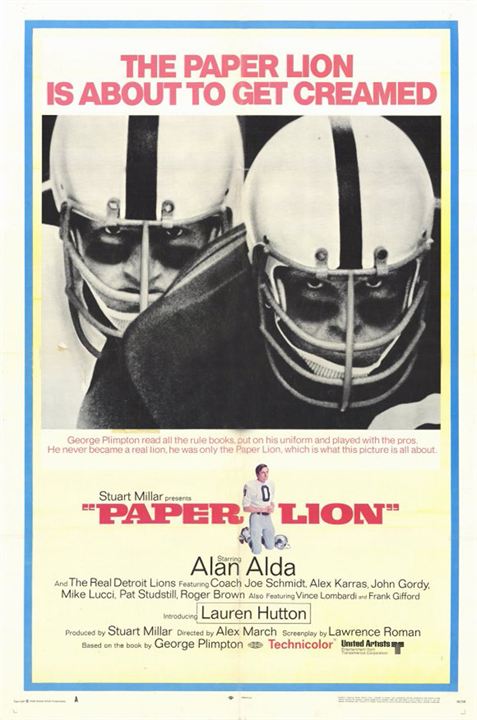 Paper Lion : Poster