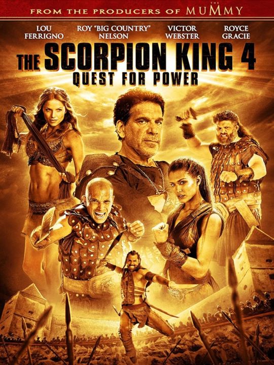 O Escorpião Rei 4 - Na Busca pelo Poder : Poster