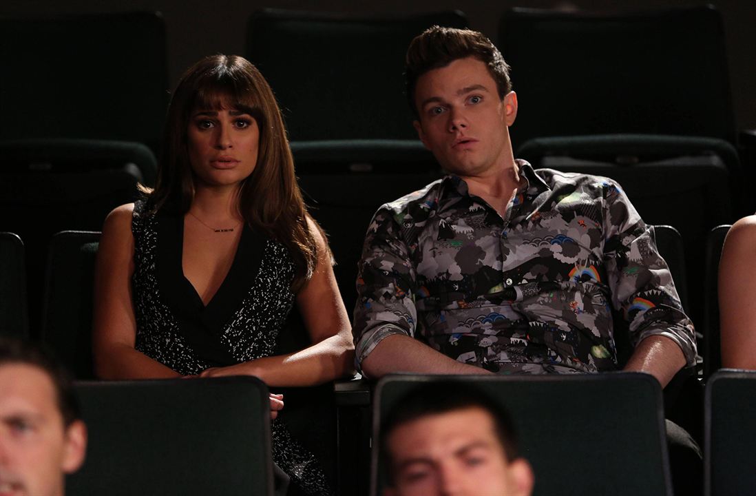 Glee : Fotos Lea Michele, Chris Colfer