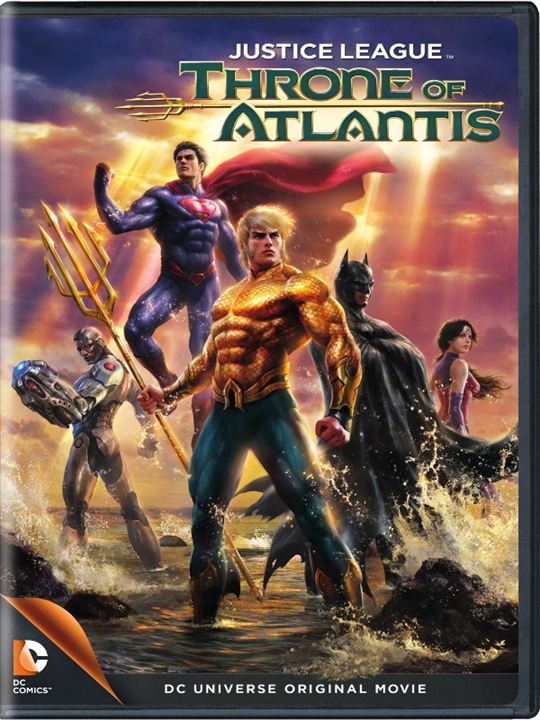 Liga da Justiça: Trono de Atlântida : Poster