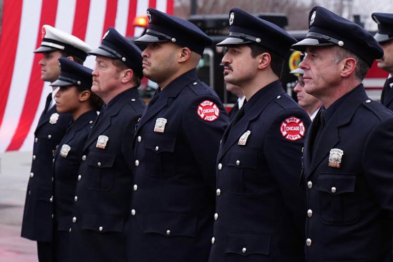 Chicago Fire : Fotos Christian Stolte, Monica Raymund, Jesse Spencer, David Eigenberg