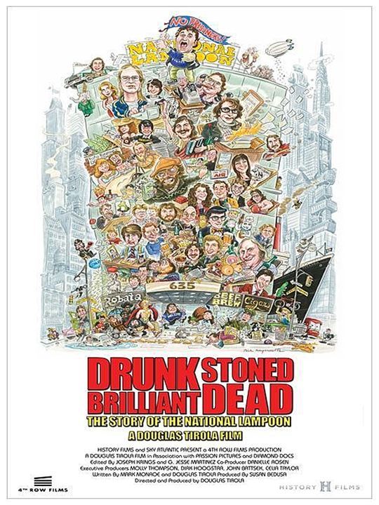 Drunk Stoned Brilliant Dead: The Story of the National Lampoon : Poster
