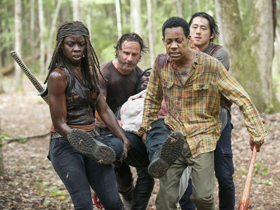 The Walking Dead : Fotos Steven Yeun, Andrew Lincoln, Danai Gurira, Chad L. Coleman, Tyler James Williams