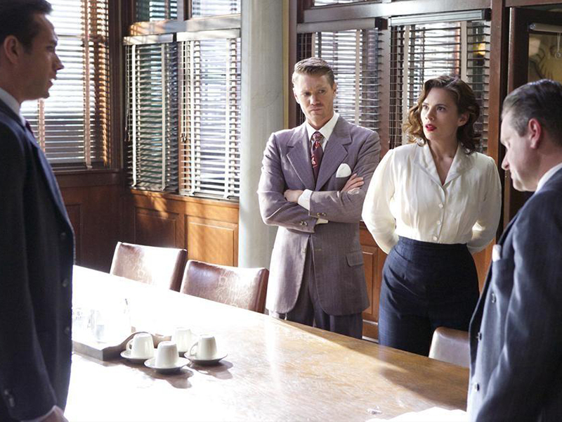 Agent Carter : Fotos Hayley Atwell, Chad Michael Murray